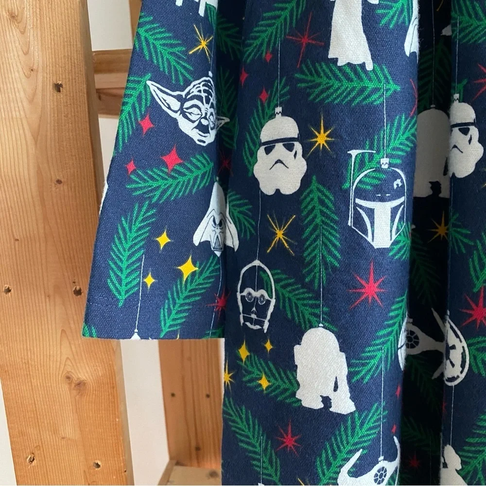 Hanna Andersson Star Wars Christmas Flannel Pajama Nightgown Dress 14